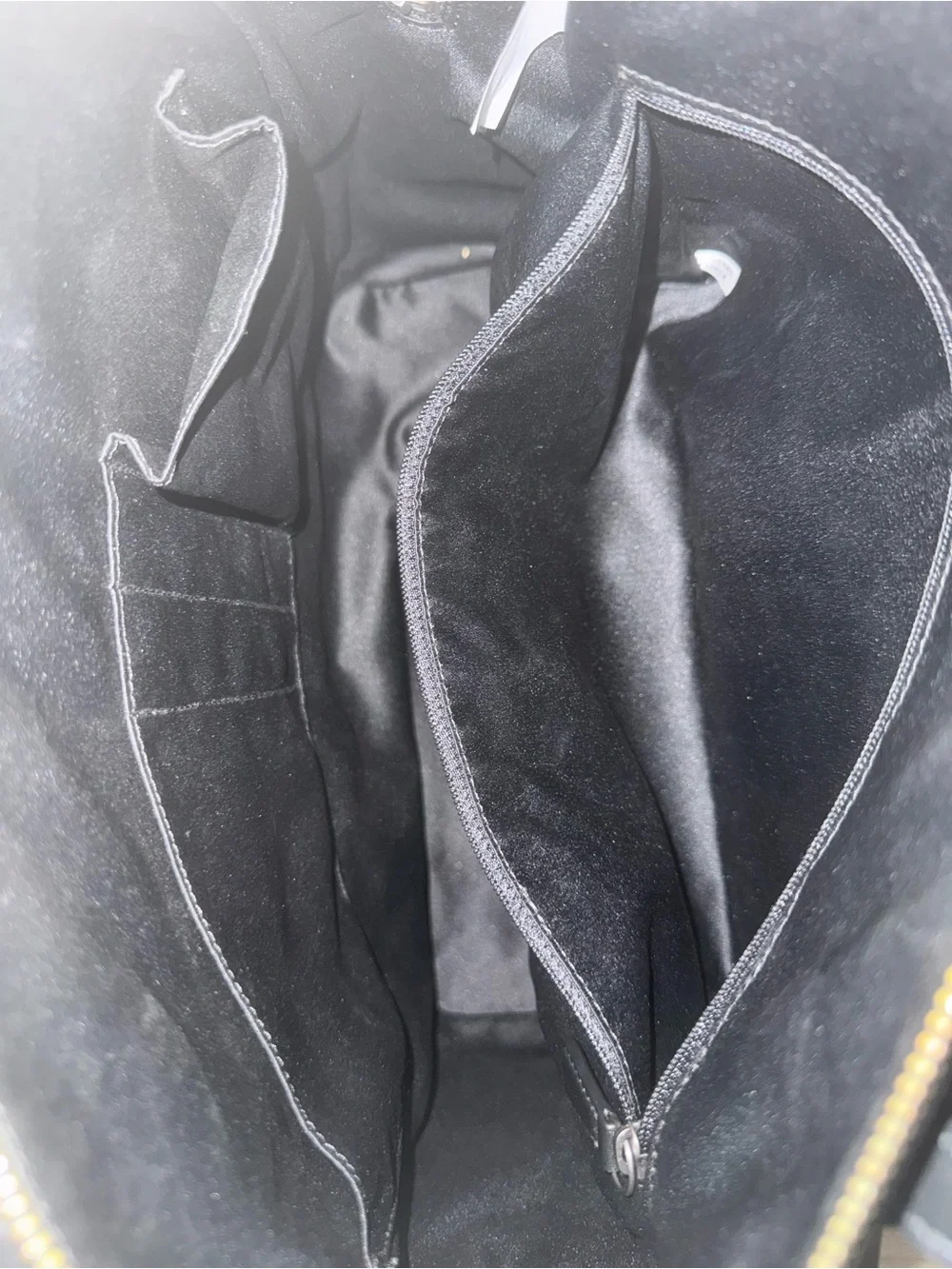 Black Coach Large Leather Handbag - Picture 7 of 9